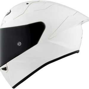 S1-XR GP Plain Bianco è il nuovissimo integrale SUOMY di ultima generazione composto in TRICARBOCO (carbonio-fibre aramidiche-fibre di vetro) sviluppato allo scopo di ottenere miglior comfort per l’uso in pista e in strada.