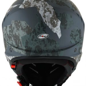 Il Casco modulare Suomy Armor Urban Squad Grey, ispirato al mondo movie e sci-fi, è il nuovissimo modulare SUOMY composto in materiale termoplastico ADT-Advanced sviluppato e ottimizzato per l'utilizzo cittadino e low ride.