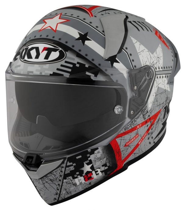 KYT R2R Max Version Assault Grigio Opaco vanta prestazioni, tecnologia, design ai massimi livelli: R2R “from Race to Road” è il casco per affrontare lunghi viaggi in libertà.