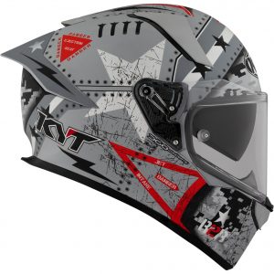 KYT R2R Max Version Assault Grigio Opaco vanta prestazioni, tecnologia, design ai massimi livelli: R2R “from Race to Road” è il casco per affrontare lunghi viaggi in libertà.