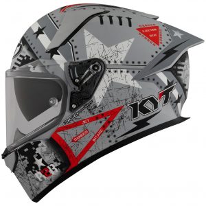 KYT R2R Max Version Assault Grigio Opaco vanta prestazioni, tecnologia, design ai massimi livelli: R2R “from Race to Road” è il casco per affrontare lunghi viaggi in libertà.