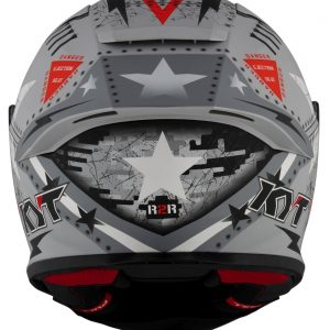 KYT R2R Max Version Assault Grigio Opaco vanta prestazioni, tecnologia, design ai massimi livelli: R2R “from Race to Road” è il casco per affrontare lunghi viaggi in libertà.