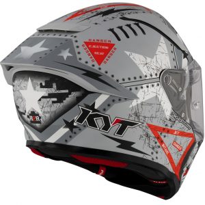 KYT R2R Max Version Assault Grigio Opaco vanta prestazioni, tecnologia, design ai massimi livelli: R2R “from Race to Road” è il casco per affrontare lunghi viaggi in libertà.