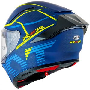 KYT R2R Concept Blu Opaco Giallo vanta prestazioni, tecnologia, design ai massimi livelli: R2R “from Race to Road” è il casco per affrontare lunghi viaggi in libertà.