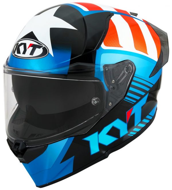 KYT R2R Straight vanta prestazioni, tecnologia, design ai massimi livelli: R2R “from Race to Road” è il casco per affrontare lunghi viaggi in libertà.