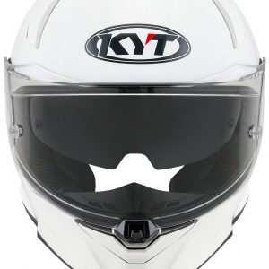 KYT R2R Plain Bianco vanta prestazioni, tecnologia, design ai massimi livelli: R2R “from Race to Road” è il casco per affrontare lunghi viaggi in libertà.