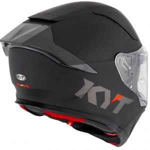 KYT R2R Plain Nero Opaco vanta prestazioni, tecnologia, design ai massimi livelli: R2R “from Race to Road” è il casco per affrontare lunghi viaggi in libertà.