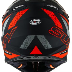 Casco Cross Suomy X-Wing Reel Matt Orange Fluo è un casco di una nuova generazione dalle forme dinamiche e performanti composto da un mix di resine termoplastiche rinforzate in grado di garantire un’altissima resistenza agli urti.