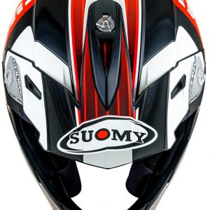 Casco Cross Suomy X-Wing Amped Black Red è un casco di una nuova generazione dalle forme dinamiche e performanti composto da un mix di resine termoplastiche rinforzate in grado di garantire un’altissima resistenza agli urti.