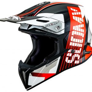 Casco Cross Suomy X-Wing Amped Black Red è un casco di una nuova generazione dalle forme dinamiche e performanti composto da un mix di resine termoplastiche rinforzate in grado di garantire un’altissima resistenza agli urti.