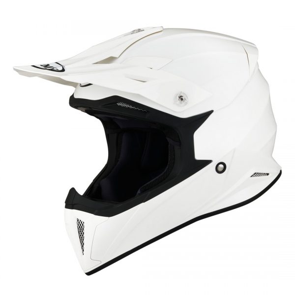 Casco Cross Suomy X-Wing Plain White è un casco di una nuova generazione dalle forme dinamiche e performanti composto da un mix di resine termoplastiche rinforzate in grado di garantire un’altissima resistenza agli urti.