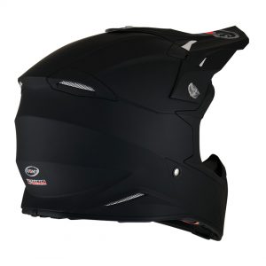 Casco Cross Suomy X-Wing Plain Matt Black è un casco di una nuova generazione dalle forme dinamiche e performanti composto da un mix di resine termoplastiche rinforzate in grado di garantire un’altissima resistenza agli urti.